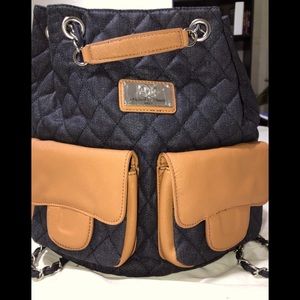 Denim Backpack bag